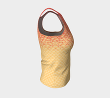 Load image into Gallery viewer, Coral Luminescent Mermaid Tank Top