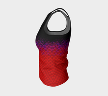 Load image into Gallery viewer, Red Tide Shadow Mermaid Tank Top