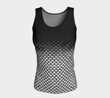 Load image into Gallery viewer, Black Pearl Shadow Mermaid Long Tank Top
