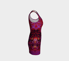 Load image into Gallery viewer, Berry Crush Prismatic Bodycon Dress