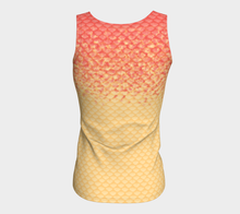 Load image into Gallery viewer, Coral Luminescent Mermaid Long Tank Top