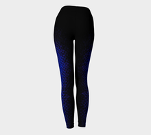 Load image into Gallery viewer, Ultramarine Shadow Mermaid Yoga Leggings