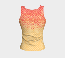 Load image into Gallery viewer, Coral Luminescent Mermaid Tank Top