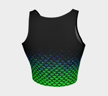 Load image into Gallery viewer, Nebula Shadow Mermaid Crop Top