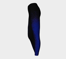 Load image into Gallery viewer, Ultramarine Shadow Mermaid Yoga Leggings