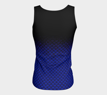 Load image into Gallery viewer, Ultramarine Shadow Mermaid Long Tank Top