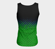 Load image into Gallery viewer, Nebula Shadow Mermaid Long Tank Top