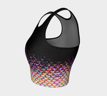 Load image into Gallery viewer, Celestial Shadow Spectrum Mermaid Crop Top