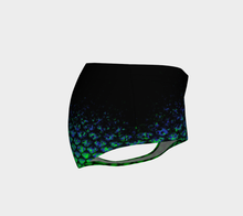 Load image into Gallery viewer, Nebula Shadow Mermaid Mini Shorts