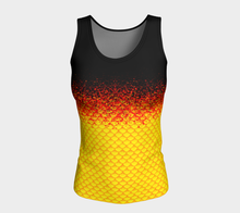Load image into Gallery viewer, Supernova Shadow Mermaid Long Tank Top