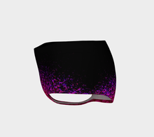 Load image into Gallery viewer, Magenta Wave Shadow Mermaid Mini Shorts