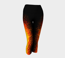 Load image into Gallery viewer, Supernova Shadow Mermaid Yoga capris
