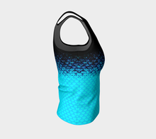 Load image into Gallery viewer, Aquamarine Shadow Mermaid Tank Top