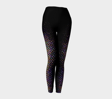 Load image into Gallery viewer, Celestial Shadow Spectrum Mermaid Leggings