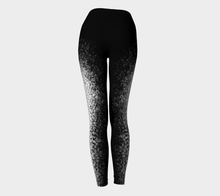 Load image into Gallery viewer, Black Pearl Shadow Mermaid Yoga Leggings