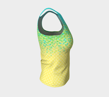 Load image into Gallery viewer, Seafoam Luminescent Mermaid Tank Top