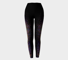 Load image into Gallery viewer, Celestial Shadow Spectrum Mermaid Leggings