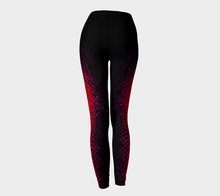 Load image into Gallery viewer, Red Tide Shadow Mermaid Leggings