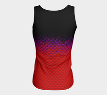 Load image into Gallery viewer, Red Tide Shadow Mermaid Long Tank Top