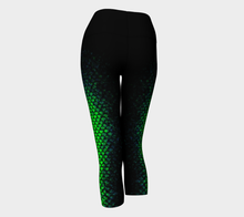 Load image into Gallery viewer, Nebula Shadow Mermaid Yoga Capris