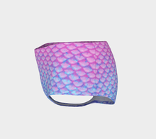 Load image into Gallery viewer, Pink Pearl Luminescent Mermaid Mini Shorts