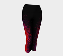 Load image into Gallery viewer, Red Tide Shadow Mermaid Yoga Capris