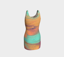 Load image into Gallery viewer, Citrus Breeze Prismatic Bodycon Dress