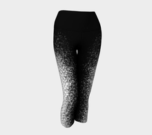 Load image into Gallery viewer, Black Pearl Shadow Mermaid Yoga Capris