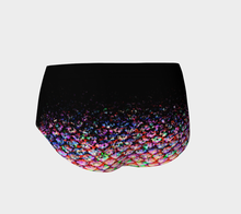 Load image into Gallery viewer, Celestial Shadow Spectrum Mermaid Mini Shorts