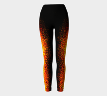 Load image into Gallery viewer, Supernova Shadow Mermaid Yoga Leggings