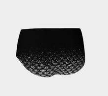 Load image into Gallery viewer, Black Pearl Shadow Mermaid Mini Shorts