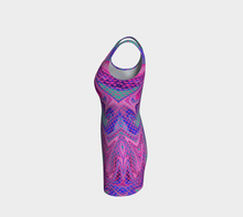 Load image into Gallery viewer, Vapor Wave Prismatic Bodycon Dress