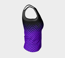 Load image into Gallery viewer, Ultraviolet Shadow Mermaid Tank Top