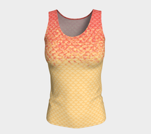 Load image into Gallery viewer, Coral Luminescent Mermaid Long Tank Top