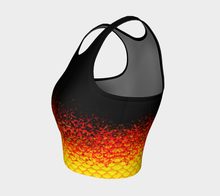 Load image into Gallery viewer, Supernova Shadow Mermaid Crop Top