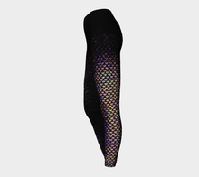 Load image into Gallery viewer, Celestial Shadow Spectrum Mermaid Yoga Leggings
