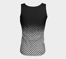 Load image into Gallery viewer, Black Pearl Shadow Mermaid Long Tank Top