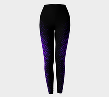 Load image into Gallery viewer, Ultraviolet Shadow Mermaid Leggings