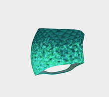Load image into Gallery viewer, Deep Sea Luminescent Mermaid Mini Shorts