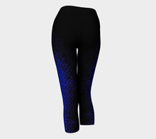 Load image into Gallery viewer, Ultramarine Shadow Mermaid Yoga Capris