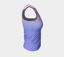 Load image into Gallery viewer, Pink Pearl Luminescent Mermaid Tank Top