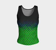 Load image into Gallery viewer, Nebula Shadow Mermaid Tank Top
