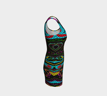 Load image into Gallery viewer, Plasma Rain Prismatic Bodycon Dress