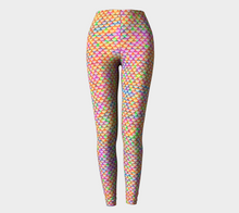 Load image into Gallery viewer, Rainbow Jelly Spectrum Mermaid Leggings