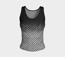 Load image into Gallery viewer, Black Pearl Shadow Mermaid Tank Top