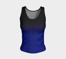 Load image into Gallery viewer, Ultramarine Shadow Mermaid Tank Top