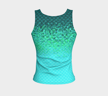 Load image into Gallery viewer, Deep Sea Luminescent Mermaid Tank Top