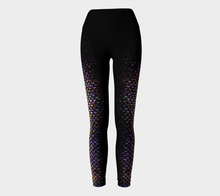 Load image into Gallery viewer, Celestial Shadow Spectrum Mermaid Yoga Leggings