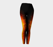 Load image into Gallery viewer, Supernova Shadow Mermaid Leggings