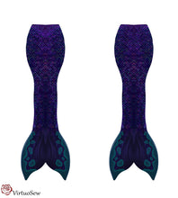 Load image into Gallery viewer, Printed Tail & Bracers Set - Rusalki - Luna